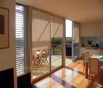 cortinas roller screen